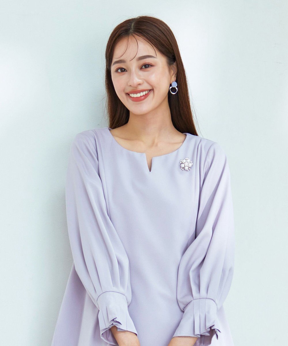 Tiaclasse パールフラワーブローチ 