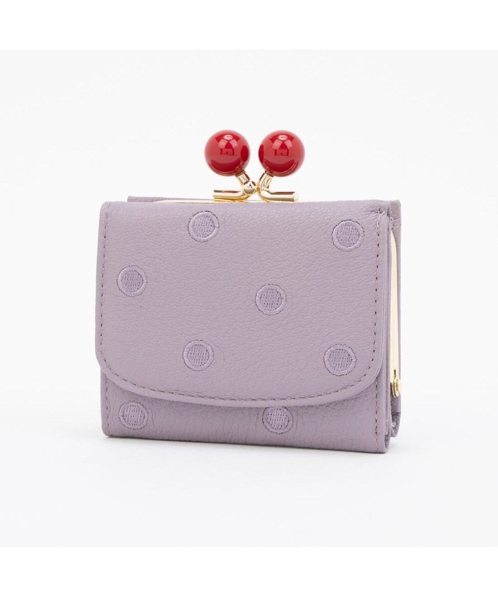 UNBILLION ペルケ perche / アクリル玉三つ折りミニサイフ 