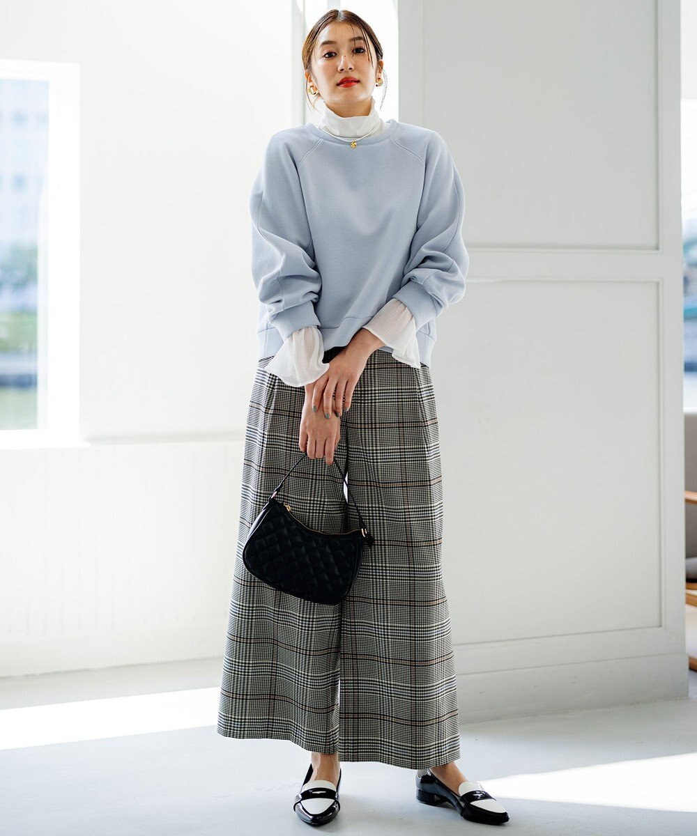 組曲 L ダンボールジャージー ショート丈プルオーバー 