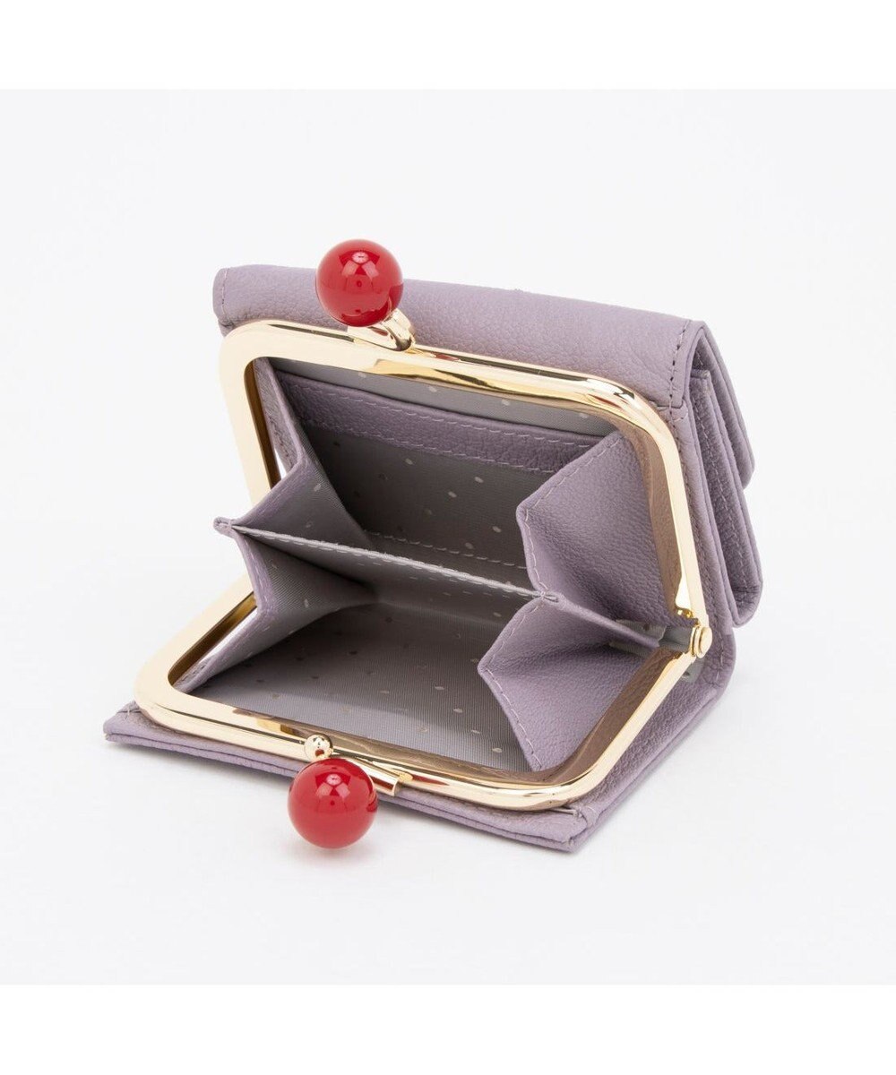 UNBILLION ペルケ perche / アクリル玉三つ折りミニサイフ 