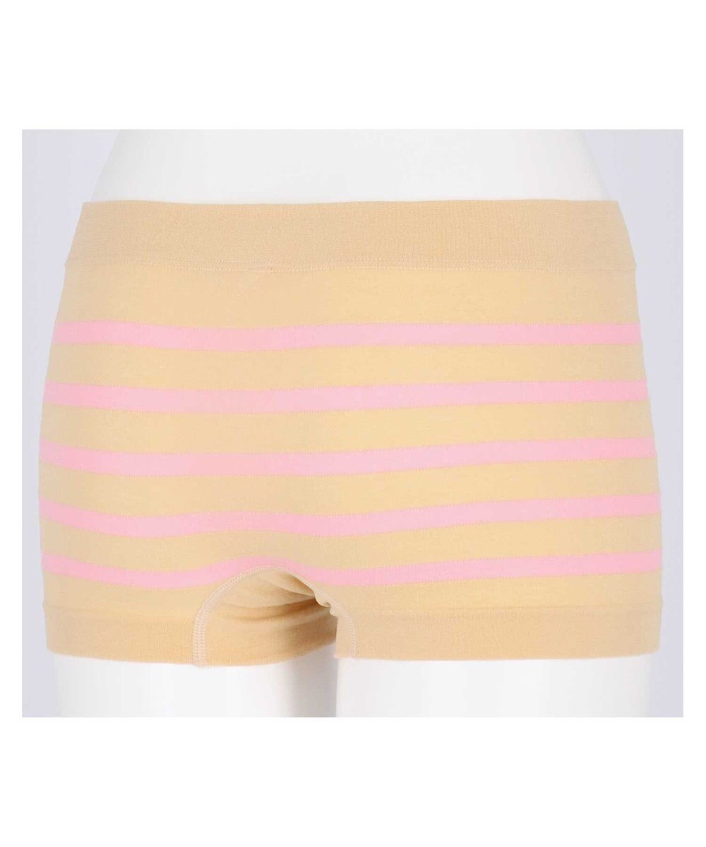 une nana cool S～LLまでワンサイズ設計 びよ～んと伸びるショーツ B4N ボーダー 