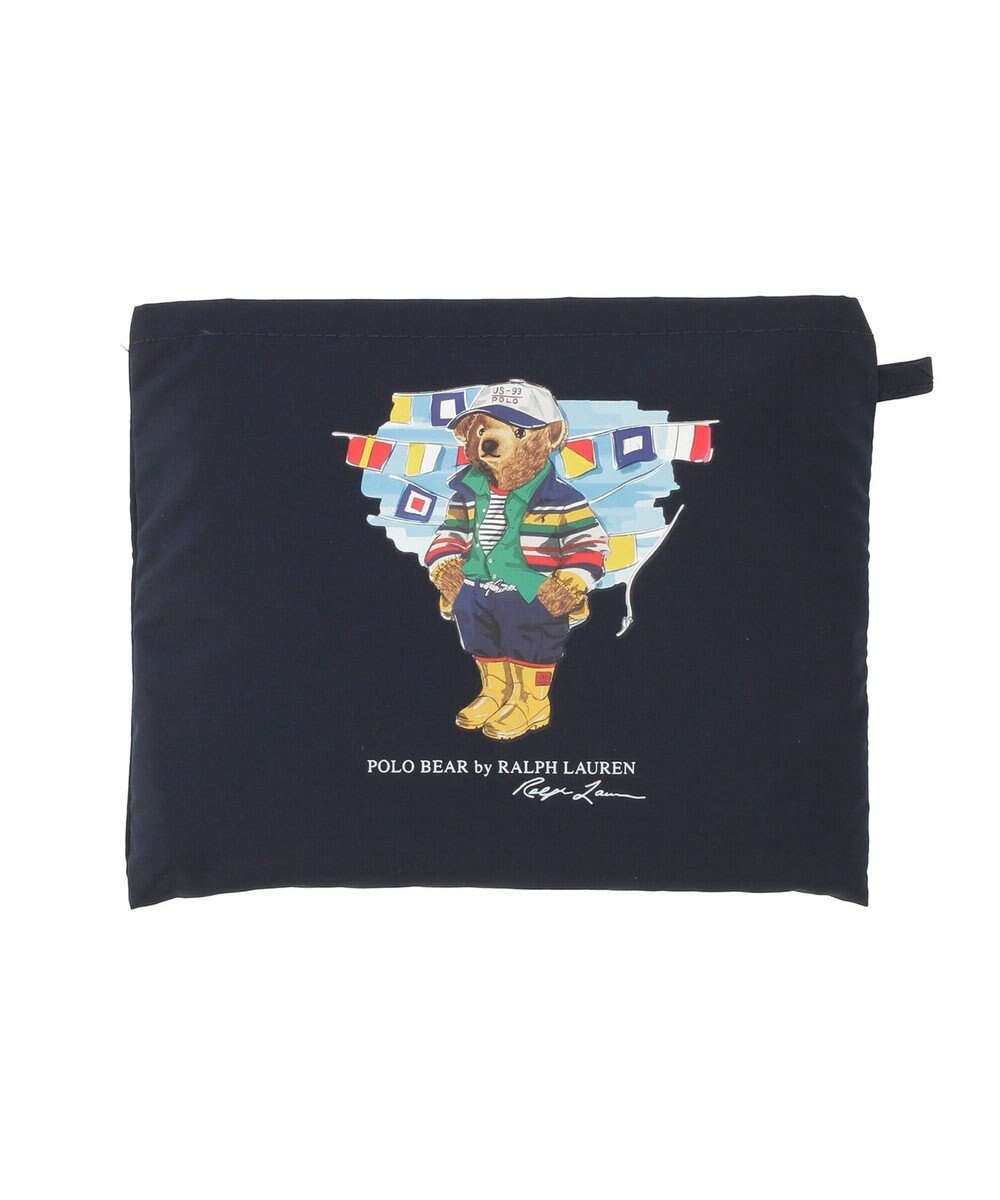 MOONBAT POLO RALPH LAUREN(ポロ ラルフローレン) SEASON BEAR ポロベア ポケッタブル レインバッグ 無地 