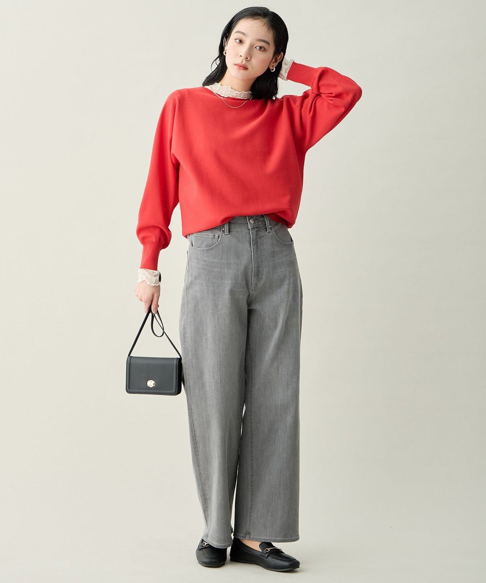 ANY L レースインナートップス 