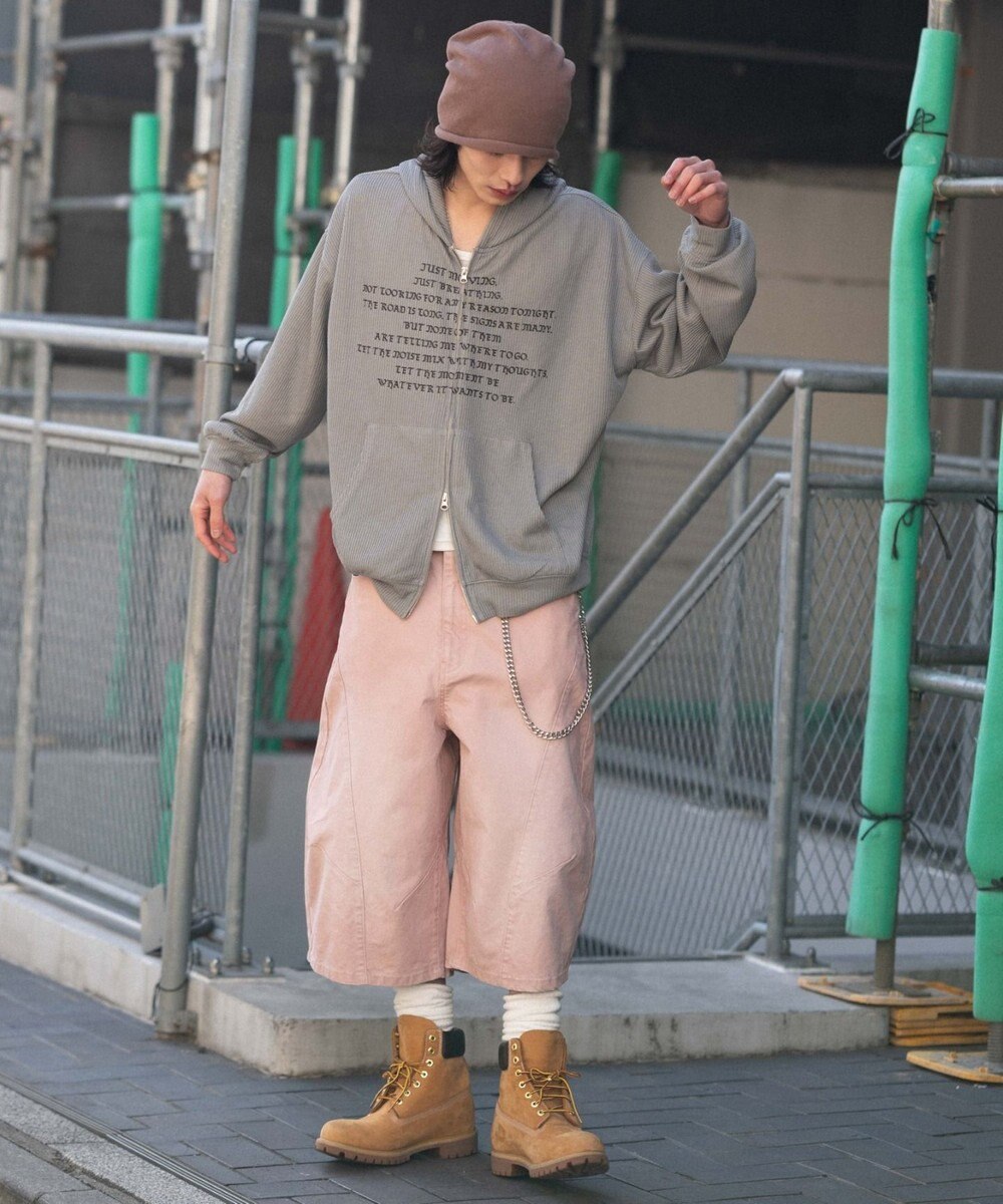 WEGO 【ユニセックス着用ITEM】メッシュZIPパーカー 