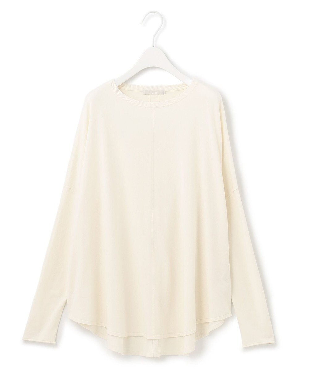 ICB 【洗える・WEB限定カラーあり】 ヴィスコースワイド プルオーバー 