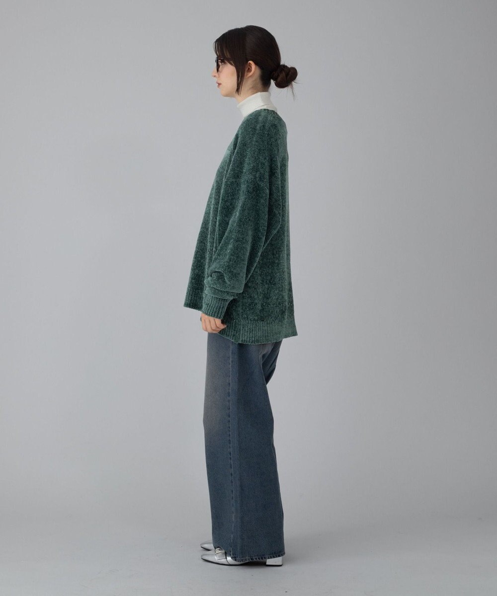 WEGO 【ユニセックス着用ITEM/MLサイズ展開】ベロアモールプルオーバー 