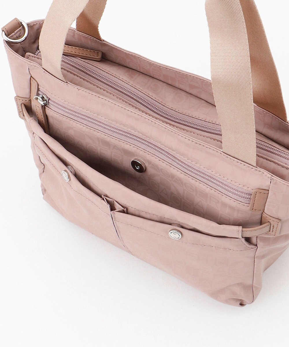 LA BAGAGERIE モノグラム　スクエアナイロントート 