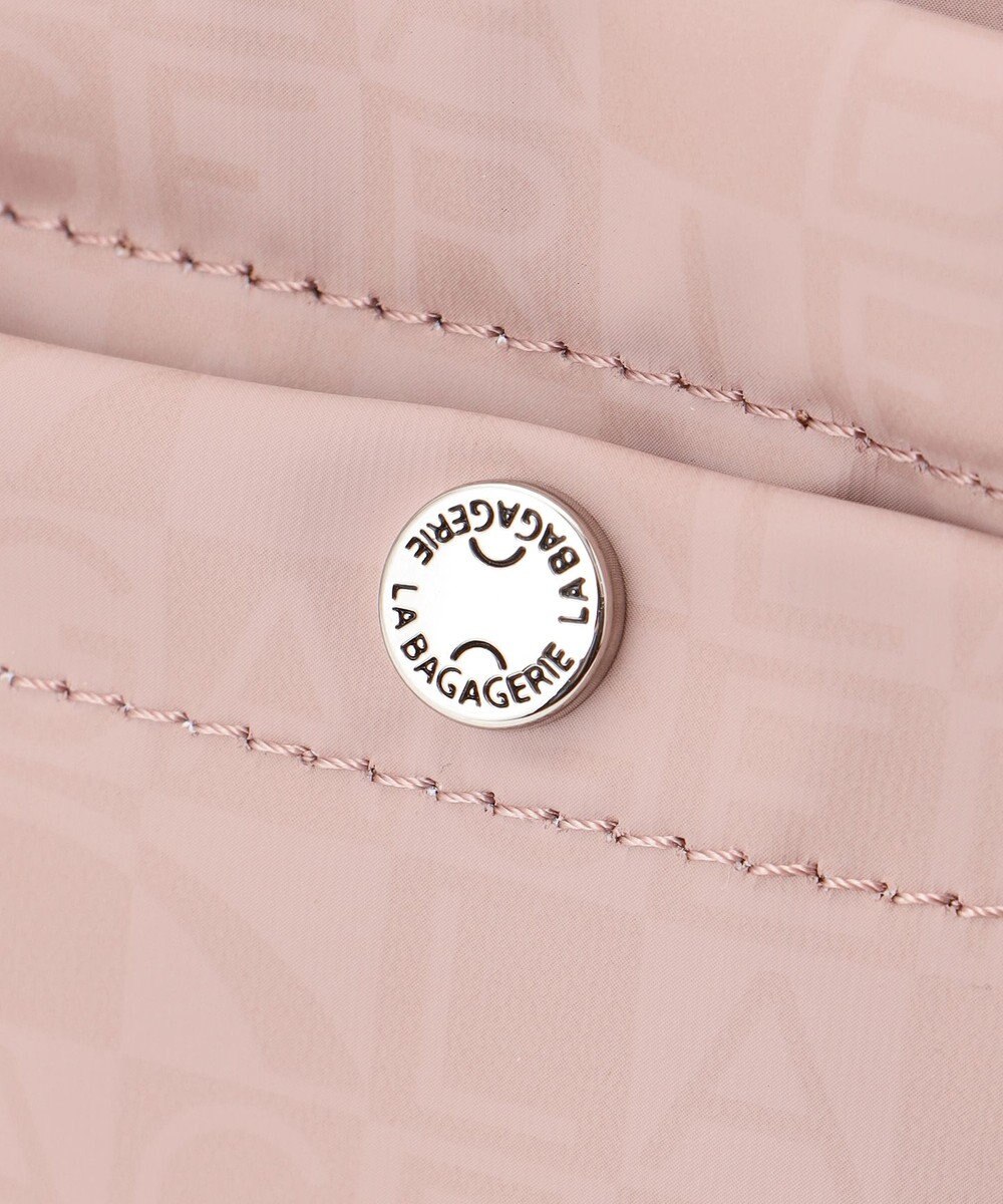 LA BAGAGERIE モノグラム　スクエアナイロントート 