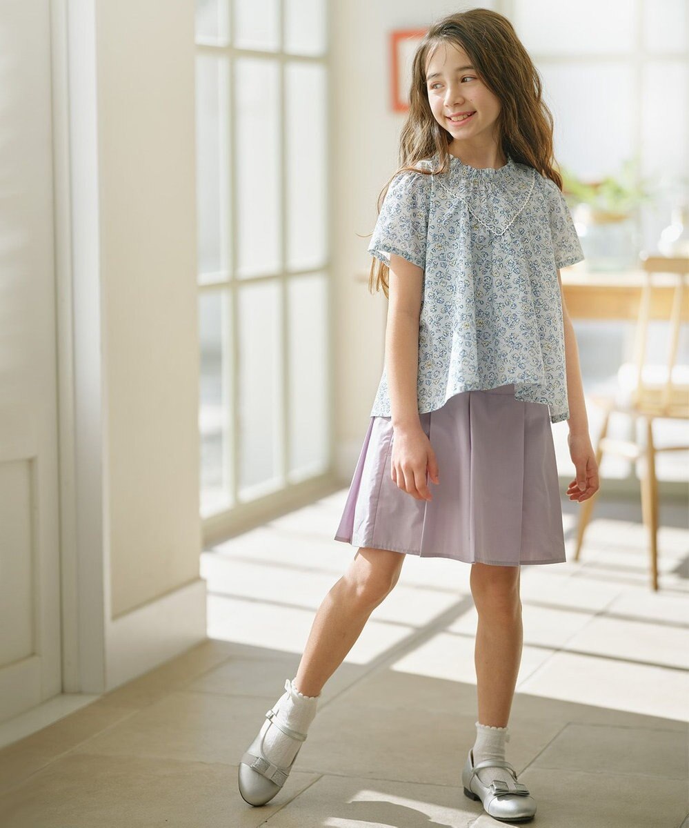 組曲 KIDS 【110-140㎝】サクラララ・ブラウス 