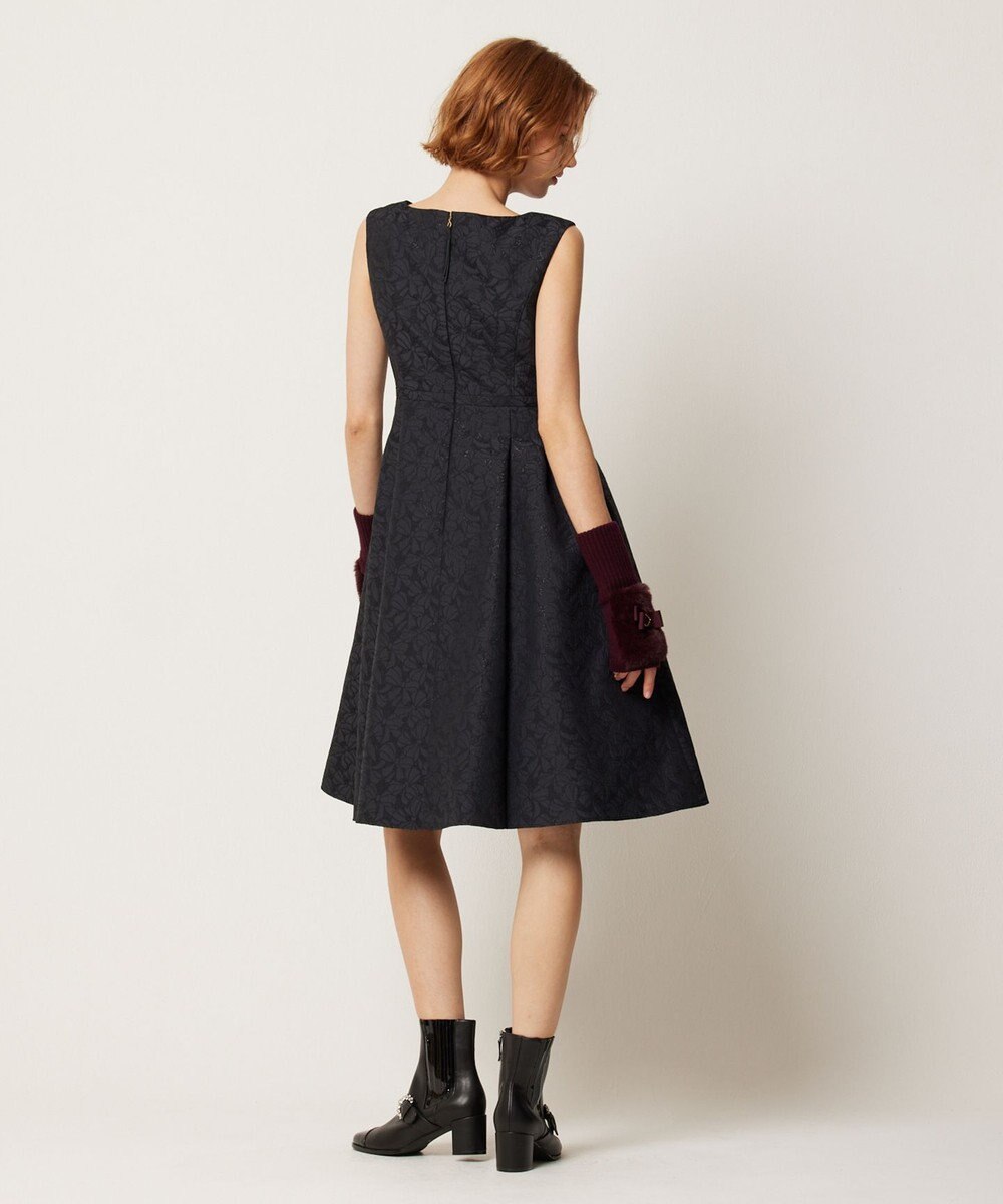 TOCCA 【WEB限定カラーあり】【消臭・洗える】RIBBON LABYRINTH JACQUARD ドレス 