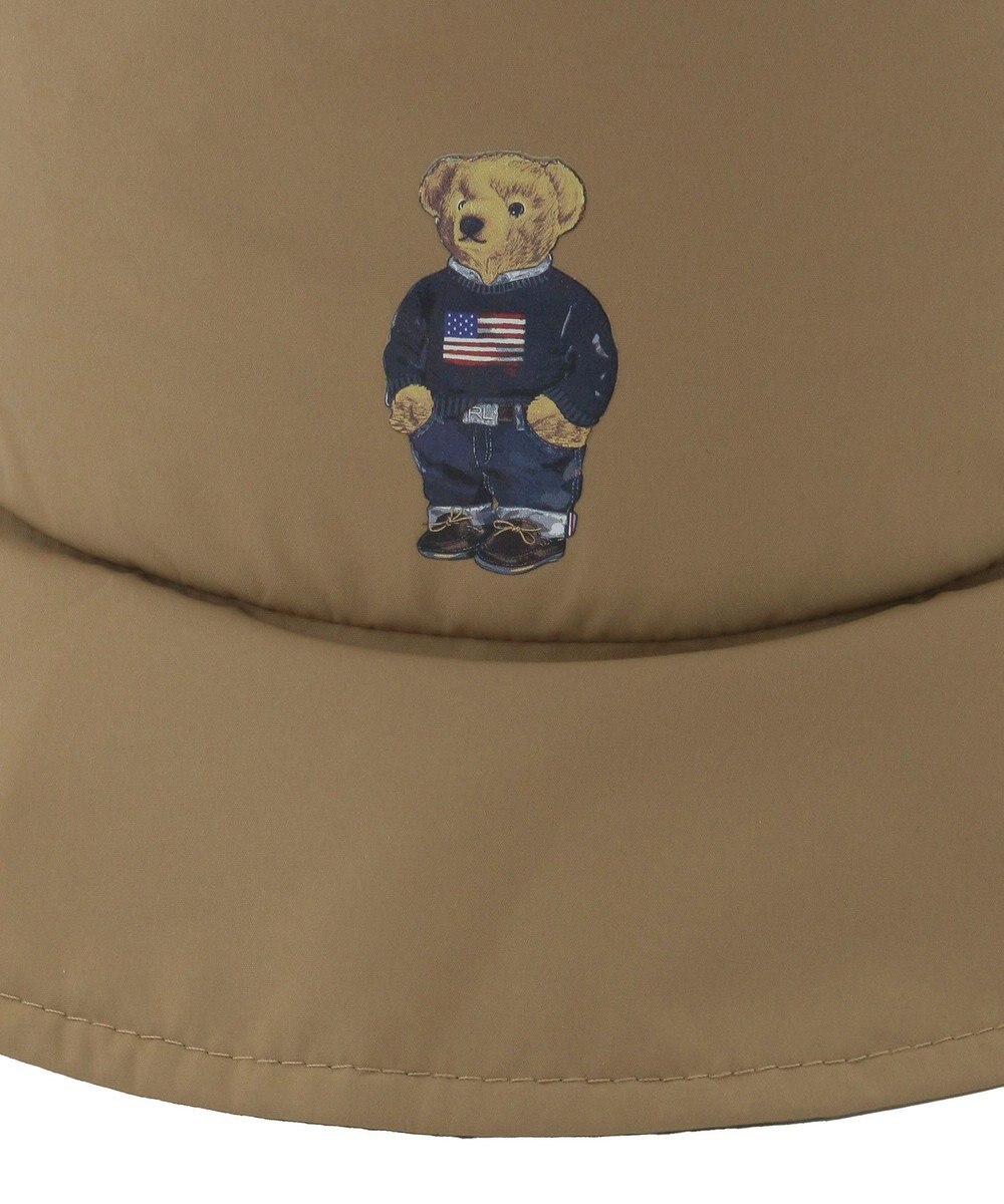 MOONBAT POLO RALPH LAUREN レインハット FLAG BEAR 撥水 ポケッタブル 