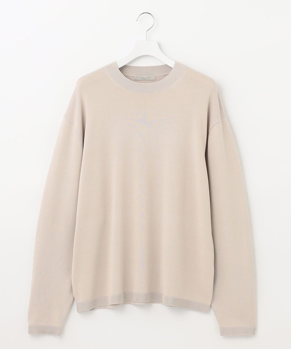 UNFILO MENS 【接触冷感】イージーケア ニットロングTEE [23年春夏商品] 