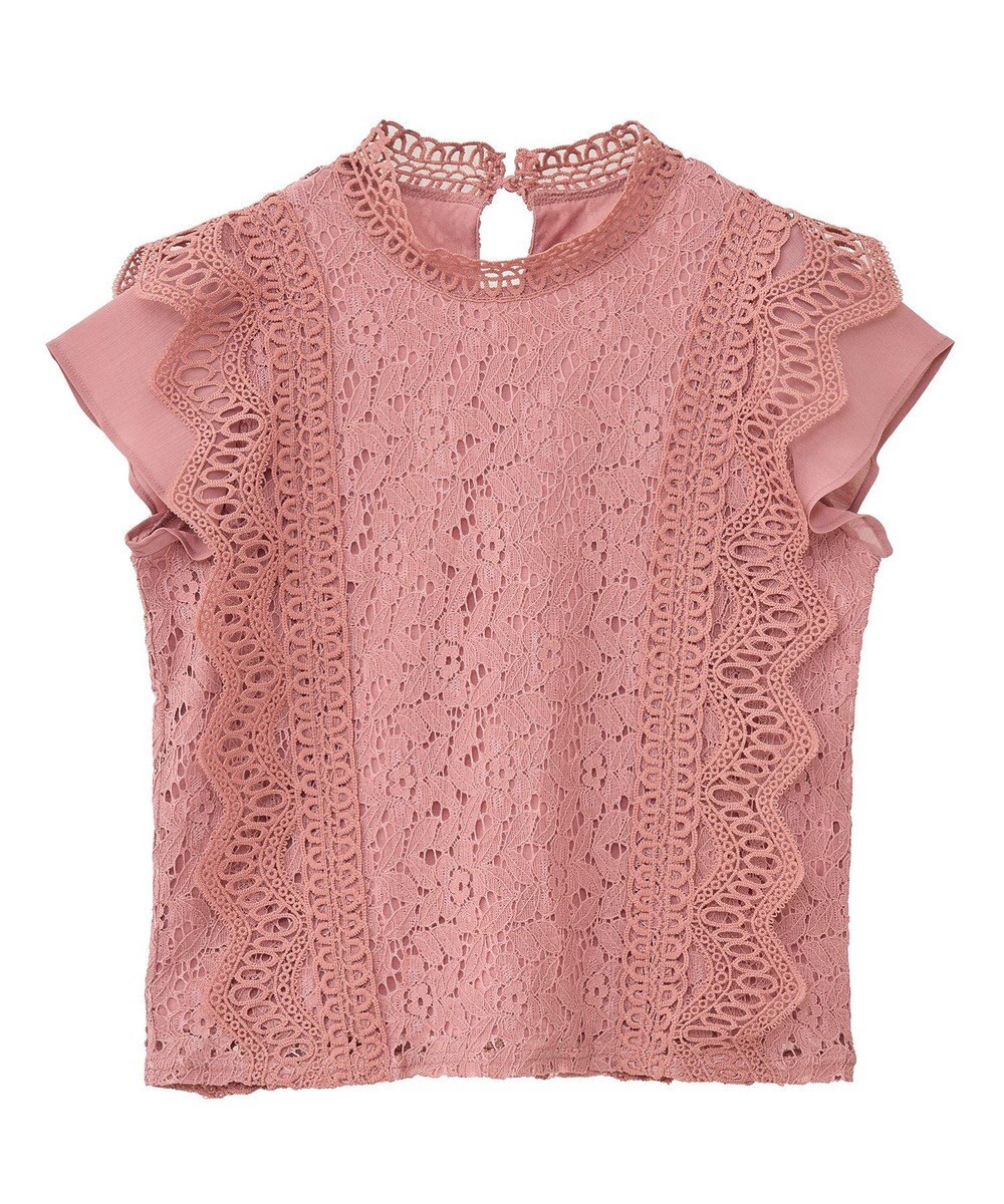 Green Parks ・Ｐｅｔｉｔ　Ｆｌｅｕｒ　フレンチレーシーブラウス 