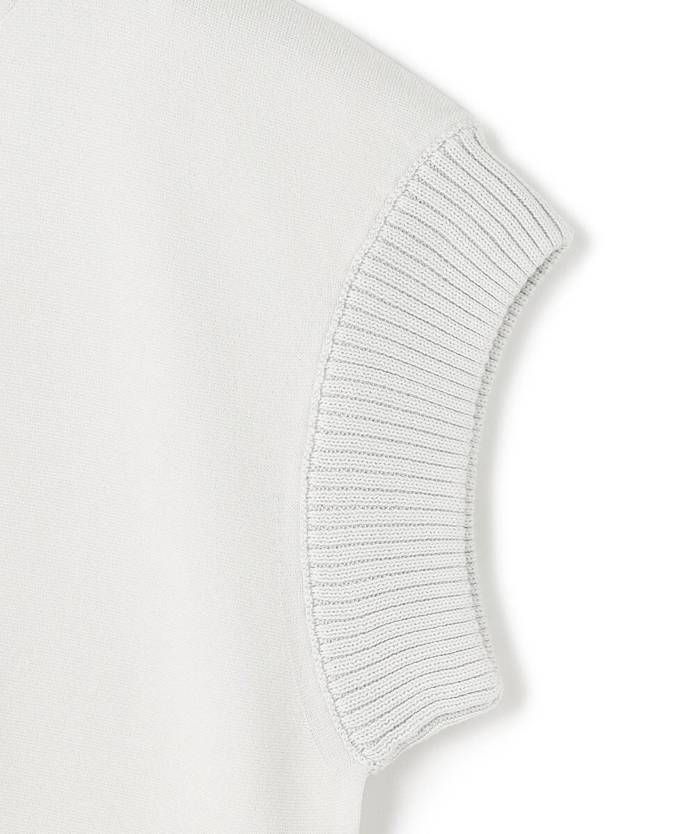 BEIGE， 【洗える・Oggi 11月号掲載】LAURA / ドライタッチ異素材リブニット 