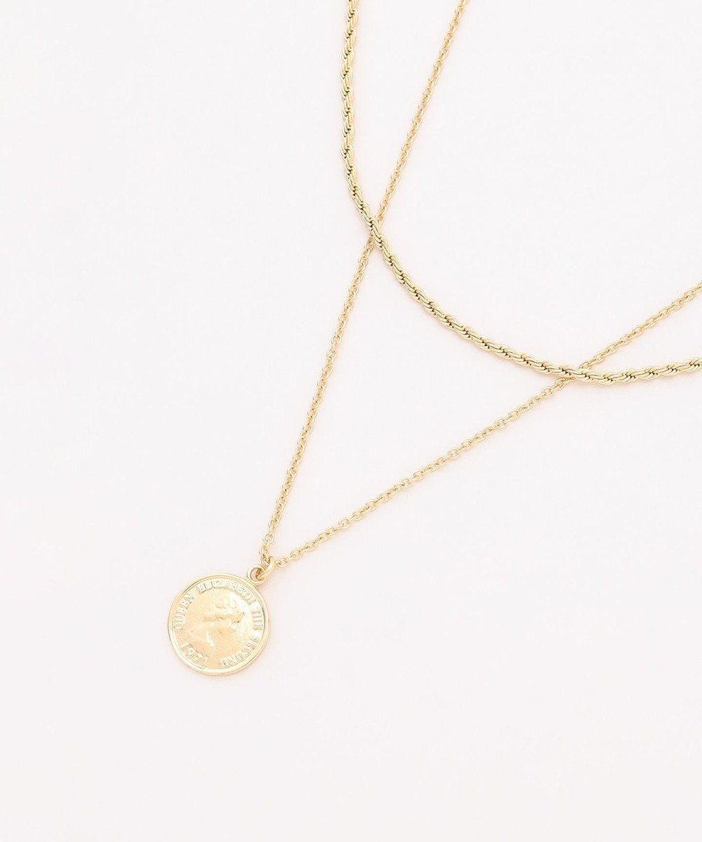 ANY ２連コインネックレス 