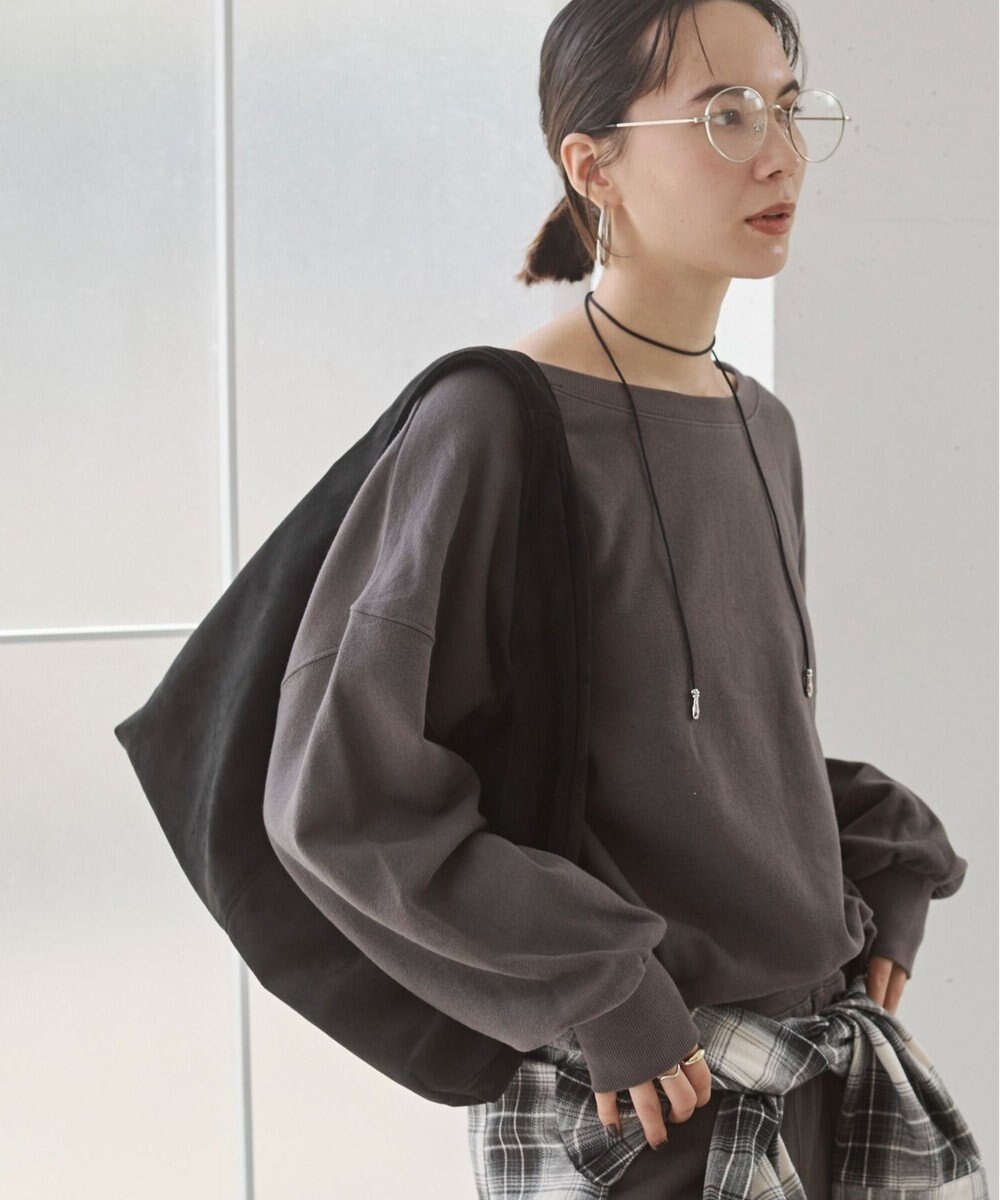 WEGO 【ANGIE VINTAGE/SETUP対応アイテム】オフショルダー裏毛スウェット 