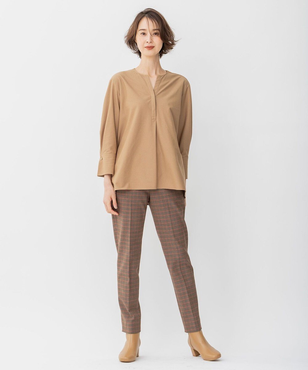 自由区 【UVカット/遮熱効果/防透け/吸汗性/速乾性】ツイストプレインジャージー プルオーバー 