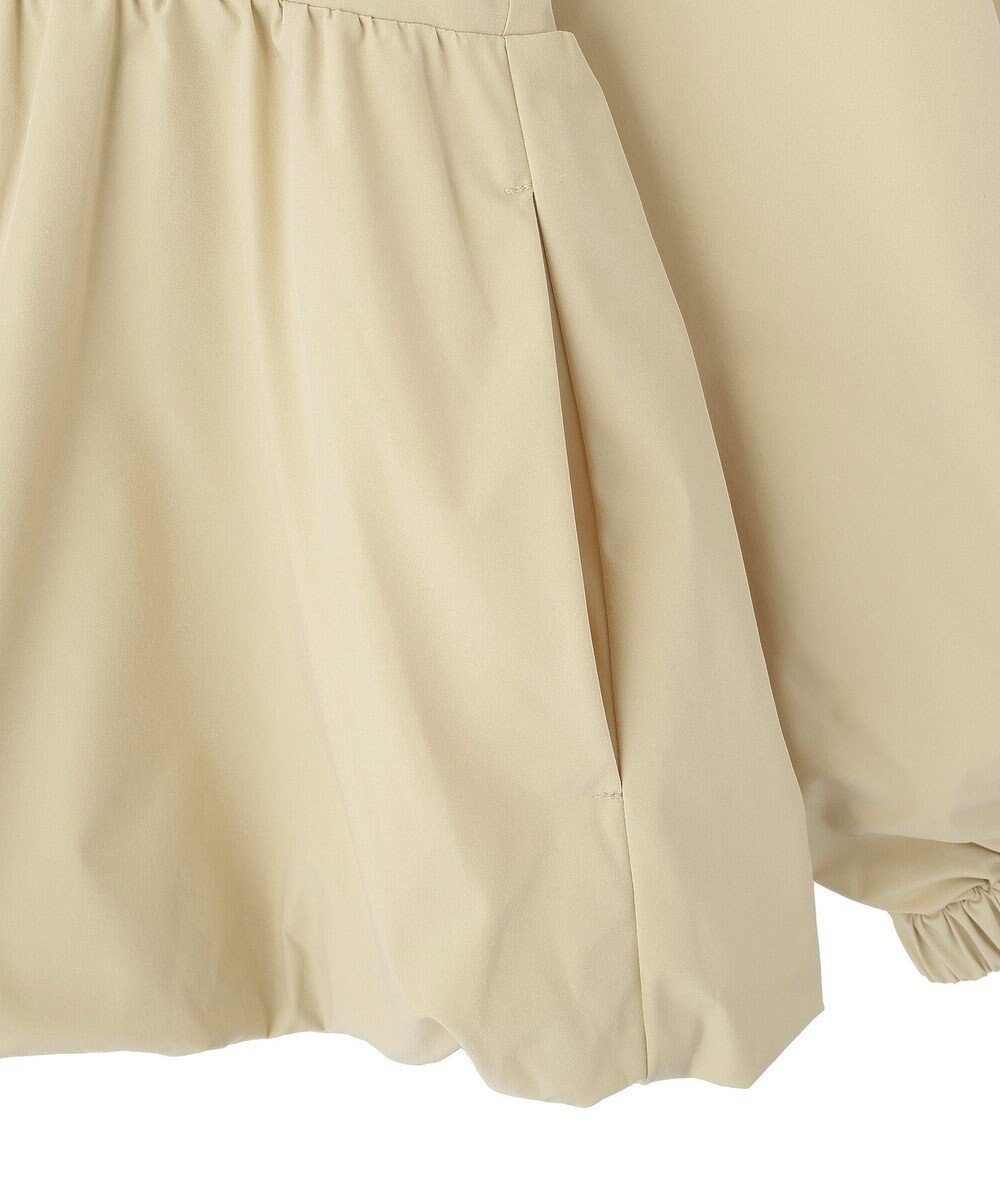 Green Parks ノーカラーペプラムブルゾン 