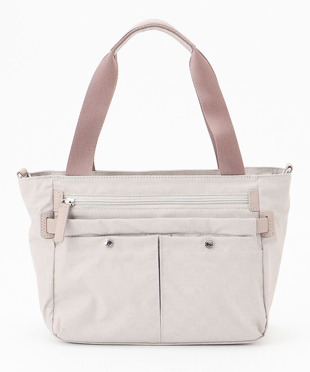 LA BAGAGERIE モノグラム　スクエアナイロントート 