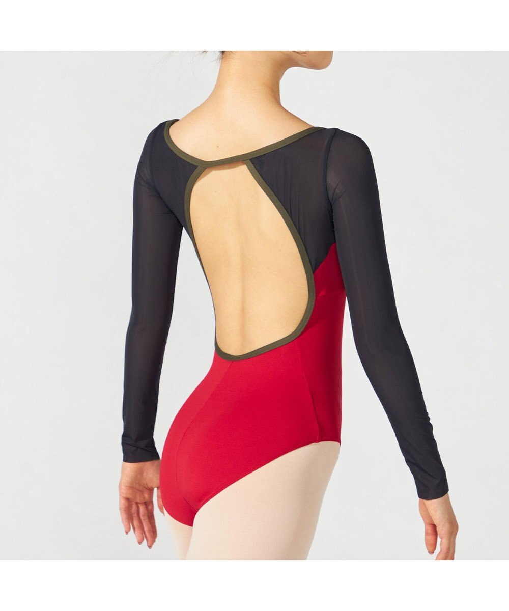 Chacott 【MADOKA SUGAI】ロングスリーブレオタード 