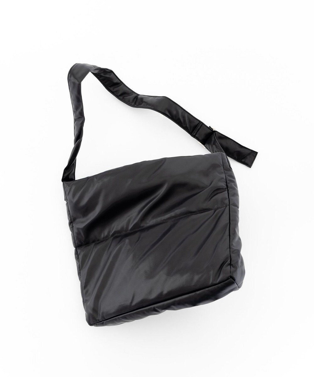 JOSEPH HOMME シンセティックソフトレザー　ワンショルダー バッグＬサイズ 