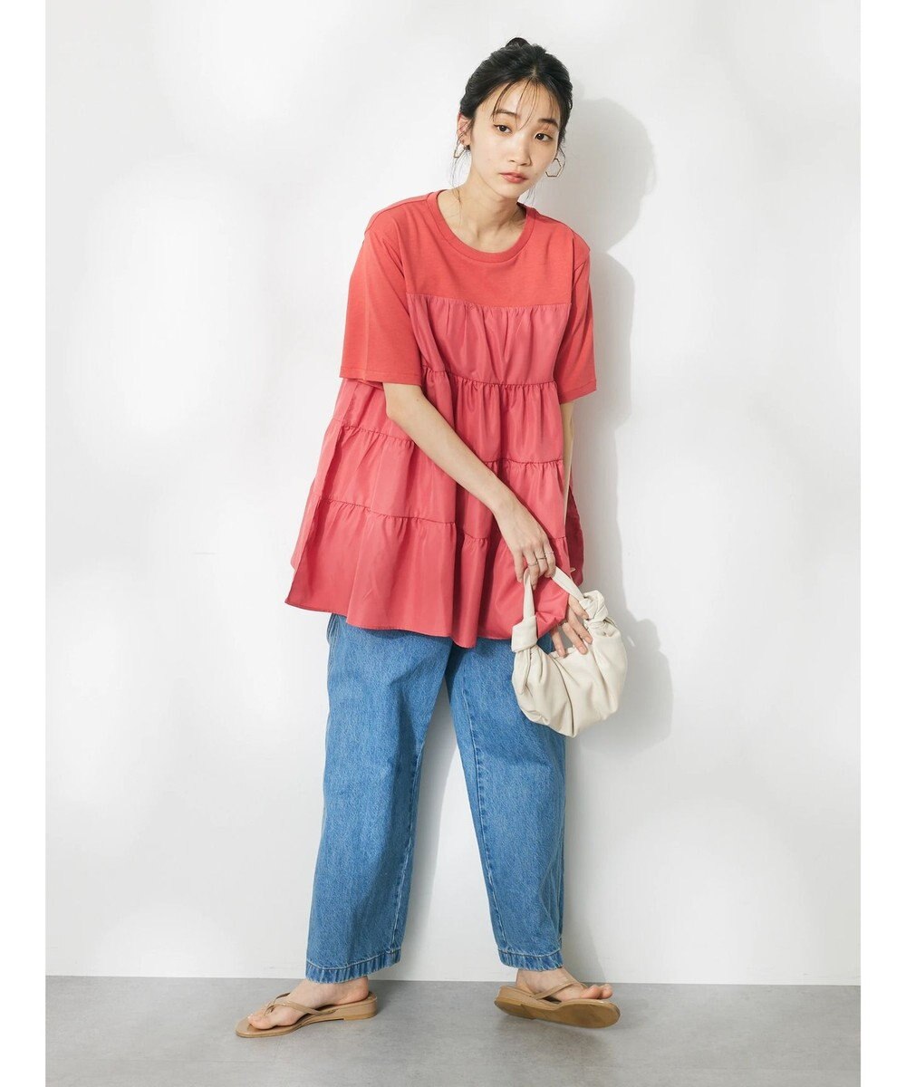 CRAFT STANDARD BOUTIQUE 異素材ティアードカットチュニック 