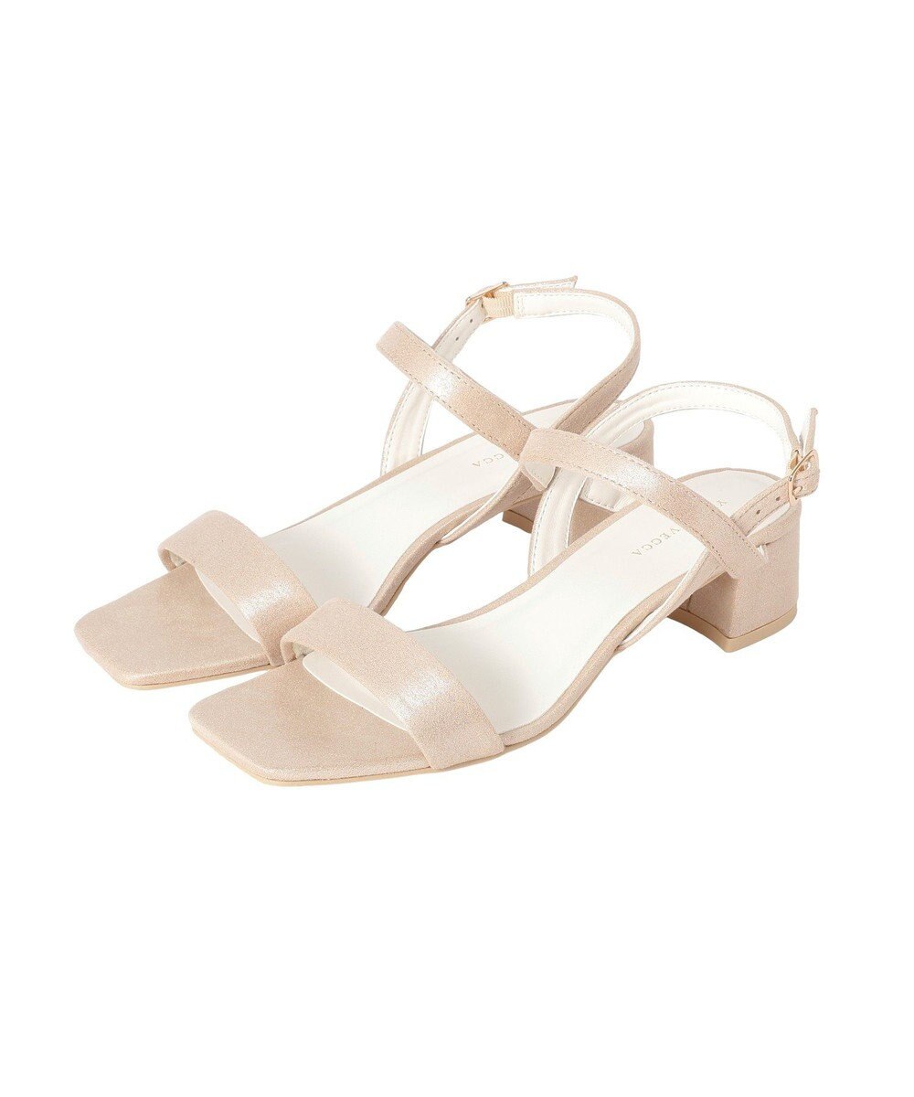 YECCA VECCA バーストラップサンダル 