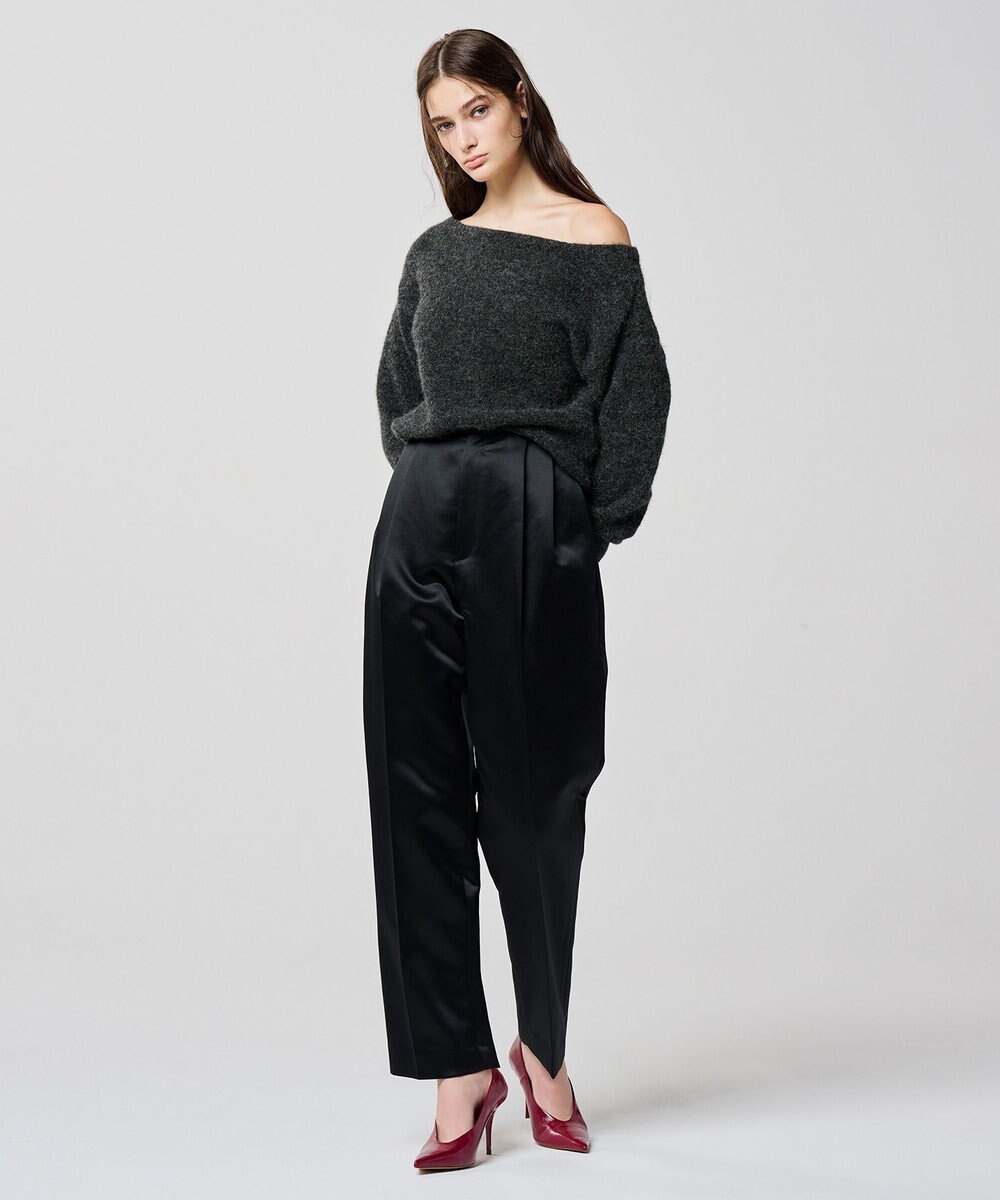 uncrave アルパカニット オフショルダー トップス（uncrave WHITE） 