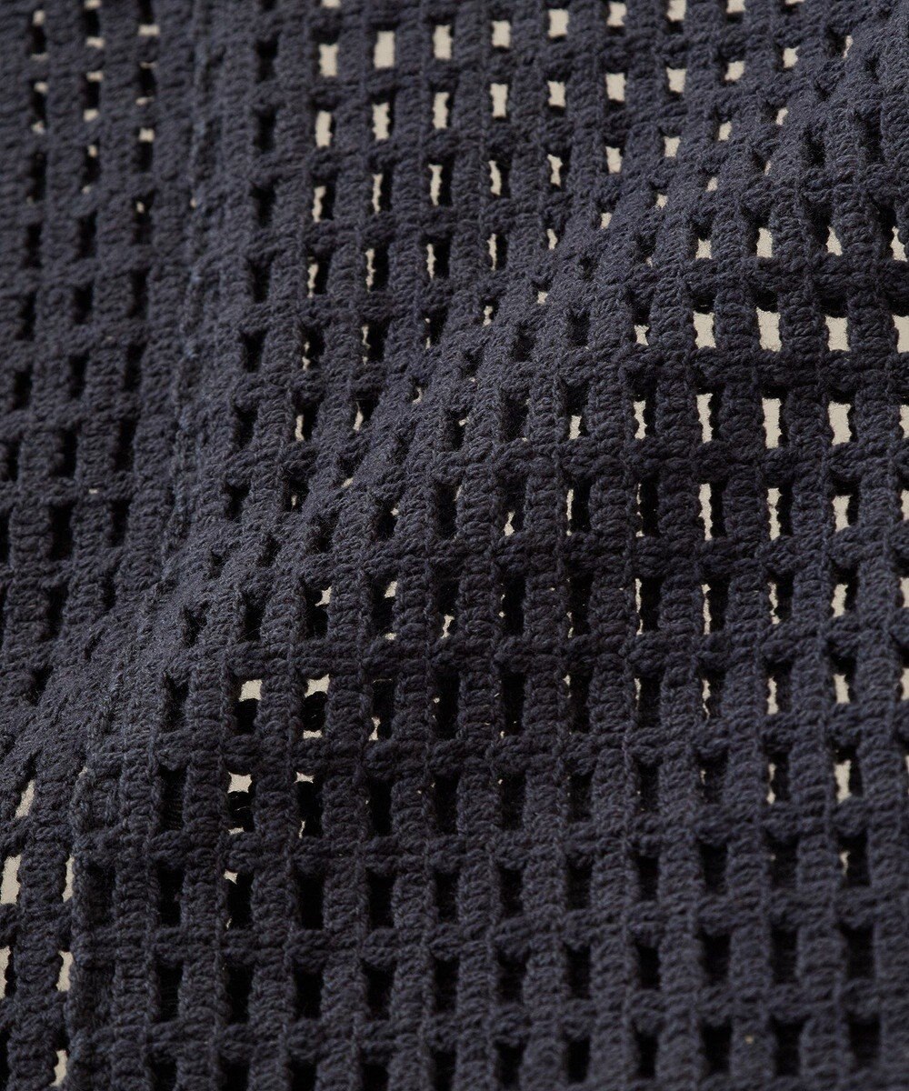 Green Parks Ｉ　前後２ｗａｙ　メッシュショート丈カーディガン 