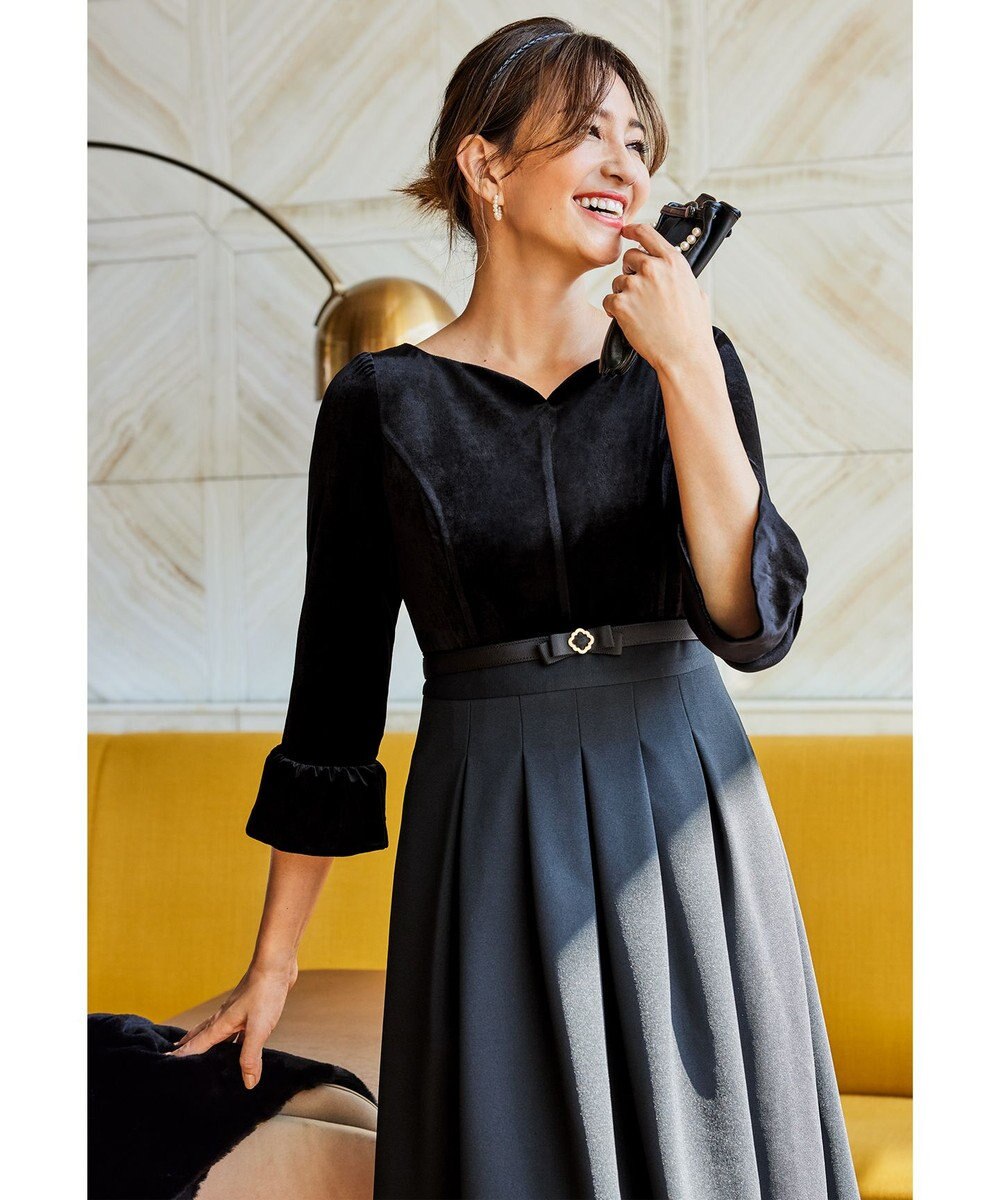 TOCCA 【洗える】FOGGY MIST ドレス 