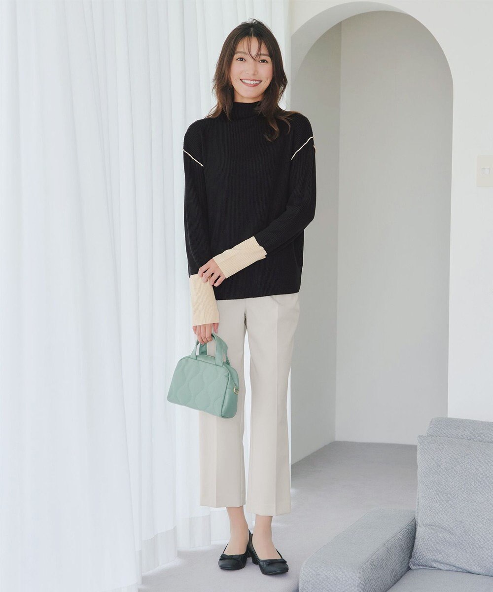 Tiaclasse 【洗える】テーパードパンツ 