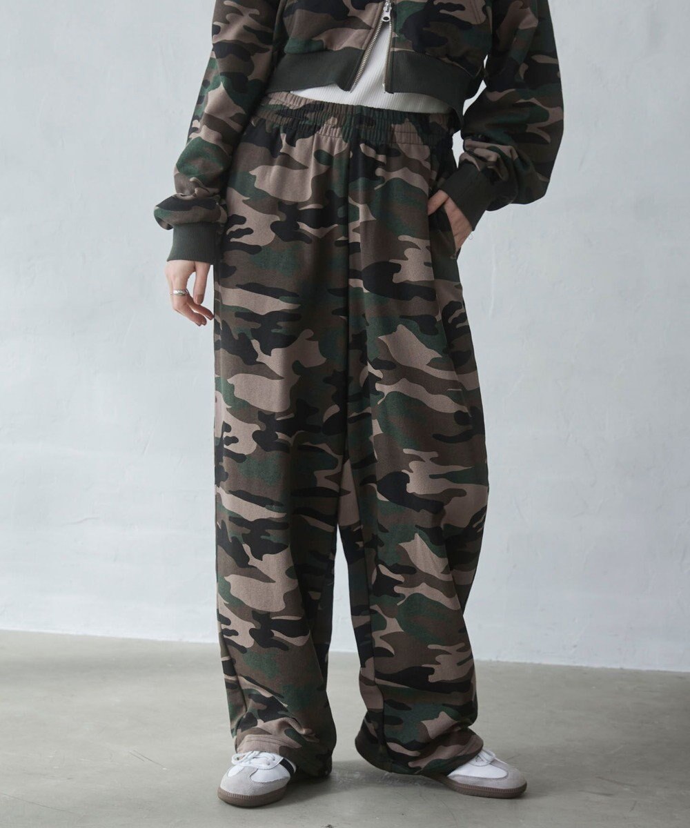 WEGO 【ウエストゴム/XSSMサイズ展開】スウェットワイドパンツ 