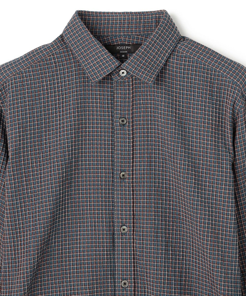 JOSEPH HOMME 新素材【ドライタッチ/ストレッチ】ドライコットンドビー　レギュラーカラーシャツ 