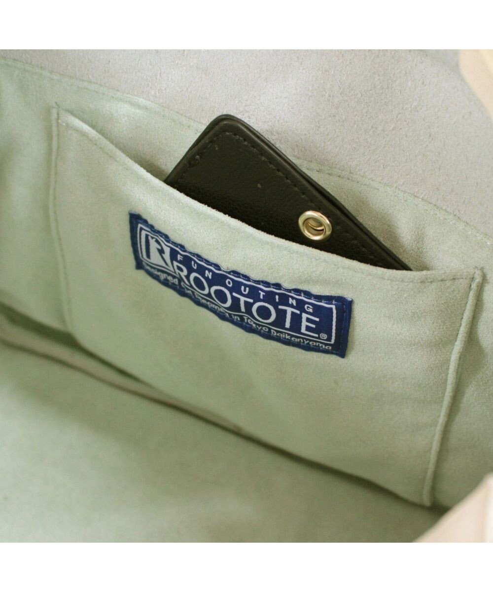 ROOTOTE 3662【きちんと感と頼れる収納力】LT.デリ.オブロング-A 