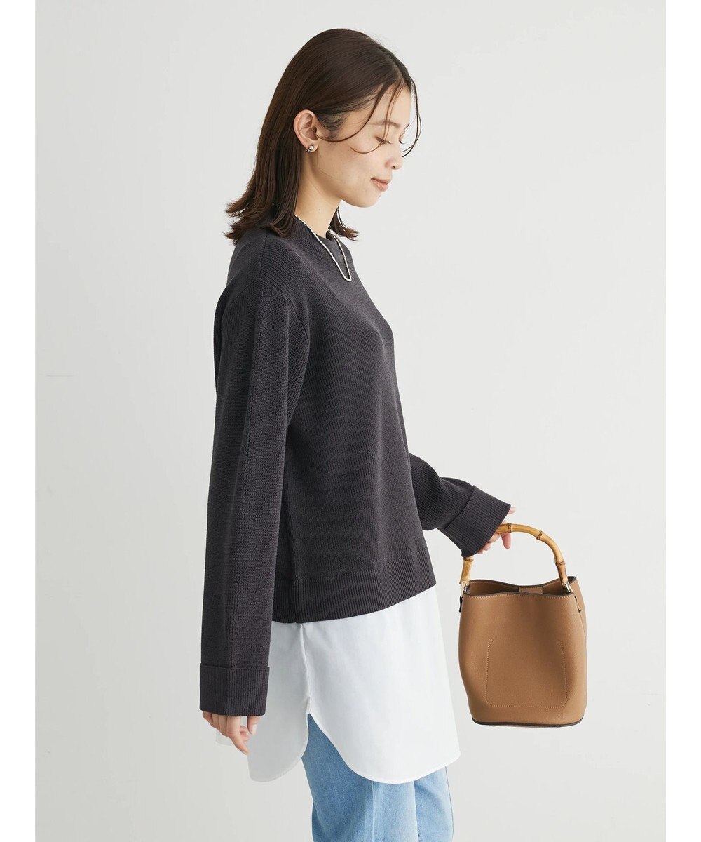 Green Parks ニットドッキングチュニック 