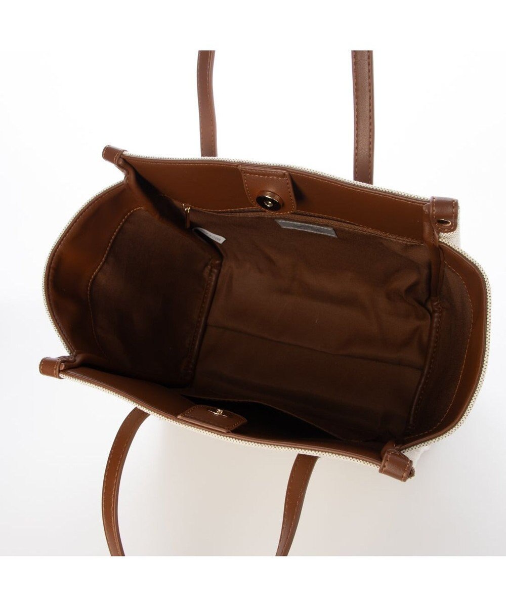 UNBILLION カシュカシュ cachecache / ミニポーチ付エルガリートート 