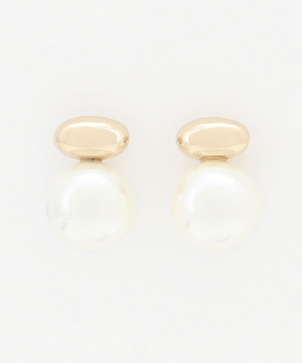 組曲 ドロップパールメタルピアス 