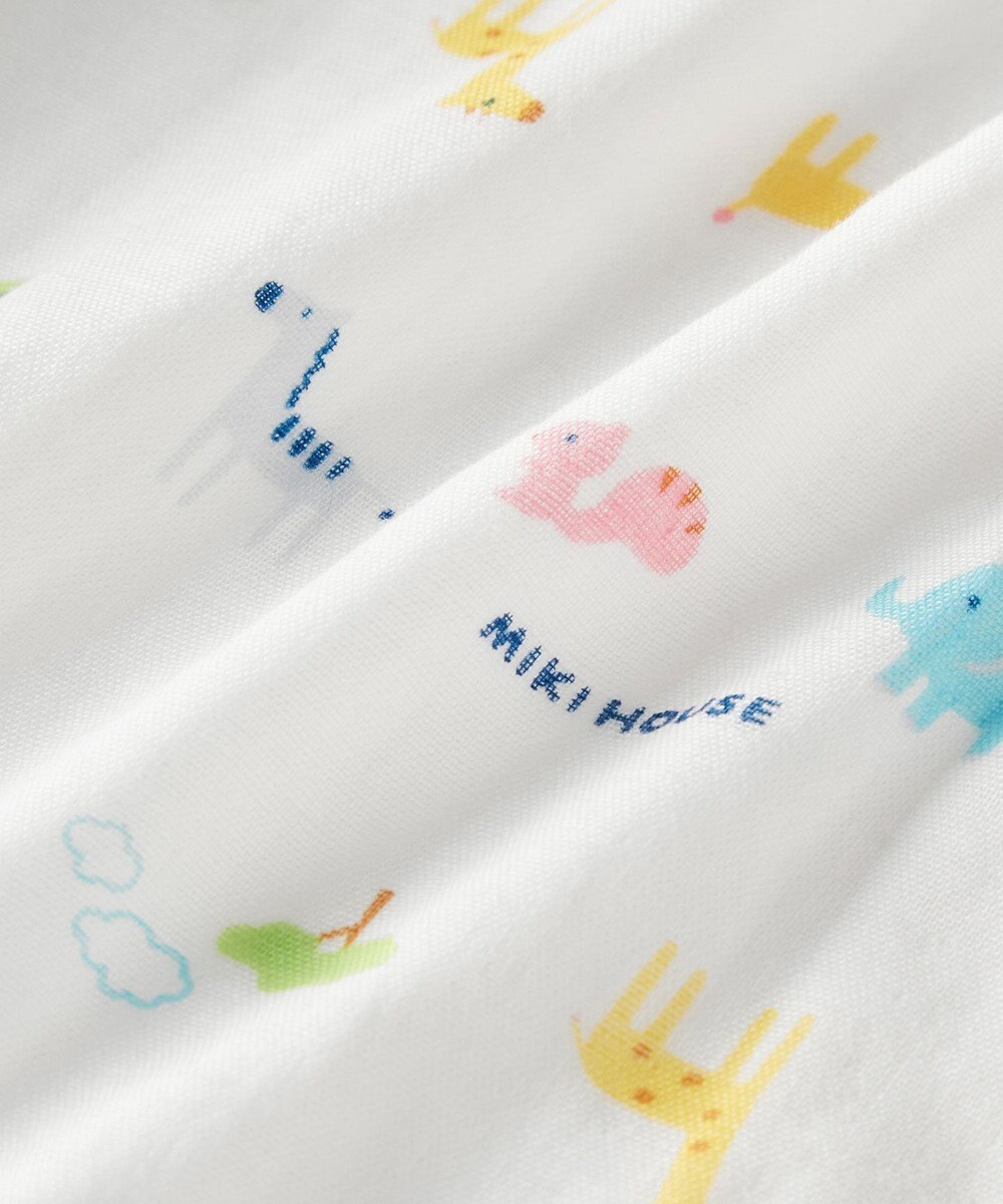 MIKI HOUSE HOT BISCUITS 【ミキハウス】【50-80cm】甚平オール 