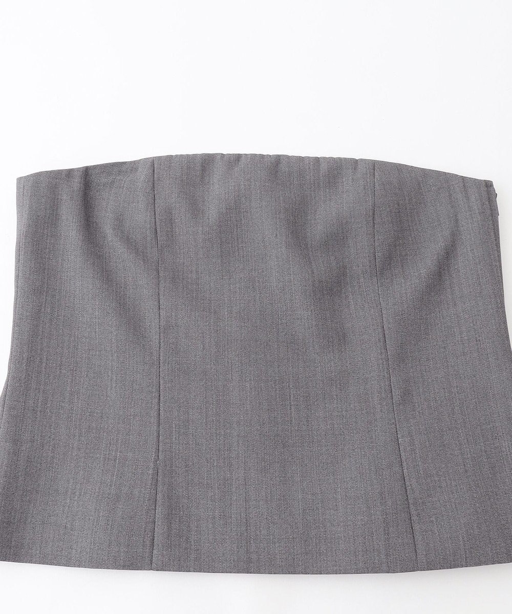 NAVE 【Nave】ウールポリエステルツイル ビスチェ 