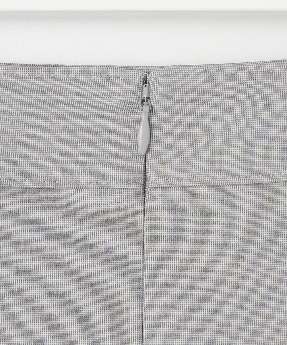 J.PRESS LADIES L ピンヘッドストレッチ フレアースカート 