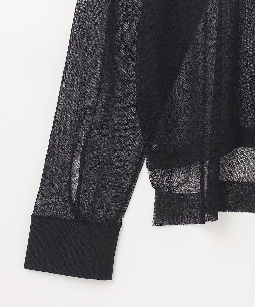 GRACE CONTINENTAL ニットシアーシャツ 