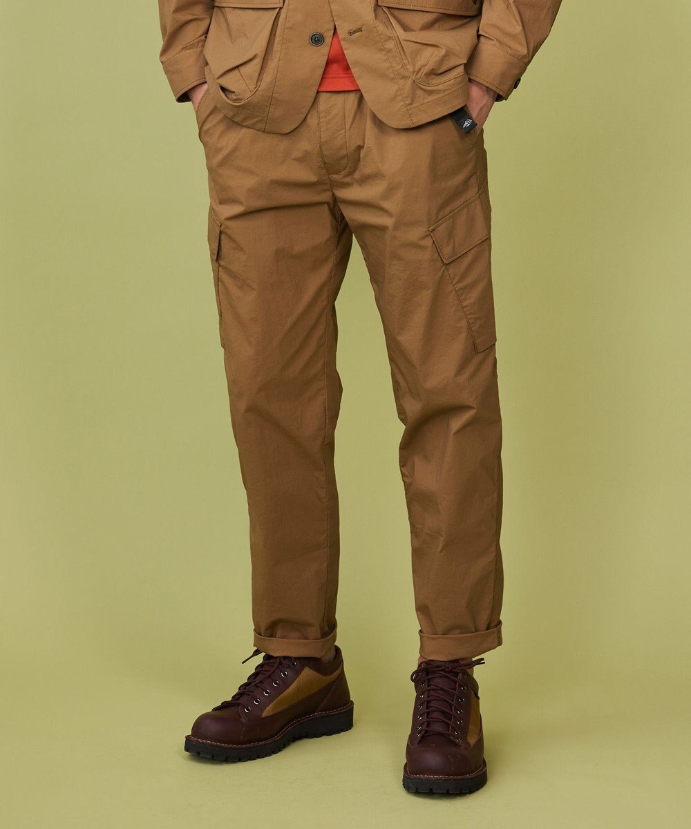 JOSEPH ABBOUD MOUNTAIN 【軽量】ハイパワーストレッチカルゼ トレッキングカーゴパンツ 