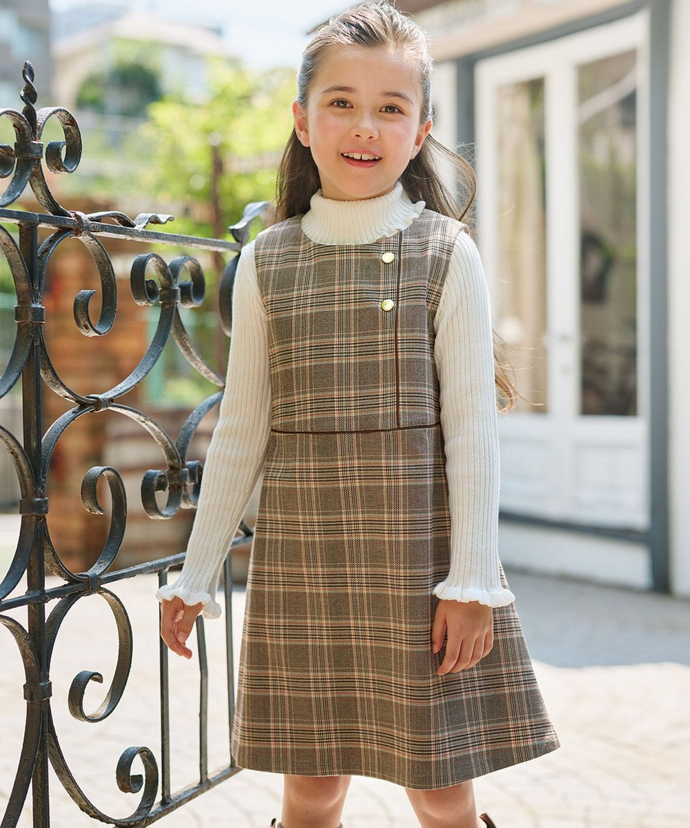 クミキョク 組曲 刺繍 スカート SS 90〜100 - スカート