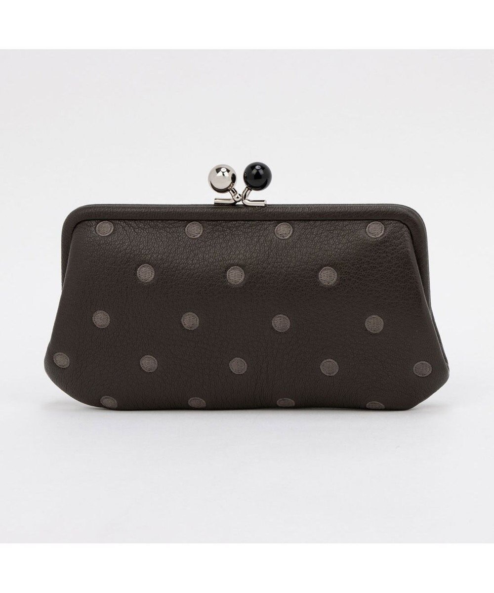 UNBILLION ペルケ perche / アクリル玉がま口長財布 