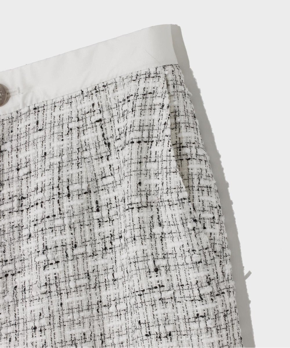 GRACE CONTINENTAL ツイードイージーパンツ 