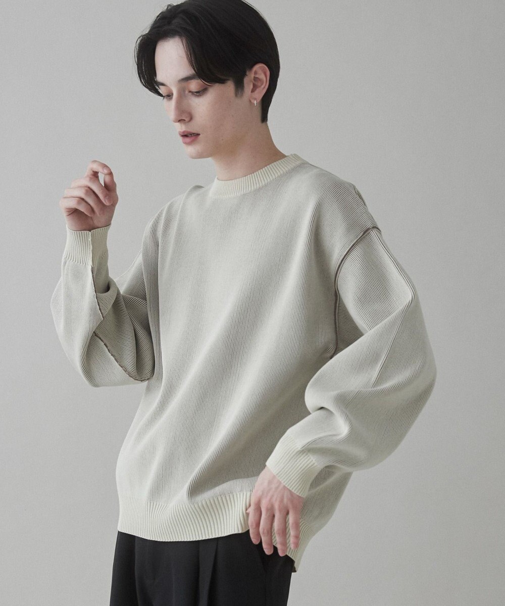 WEGO クリアライトリバーシブルプルオーバー 