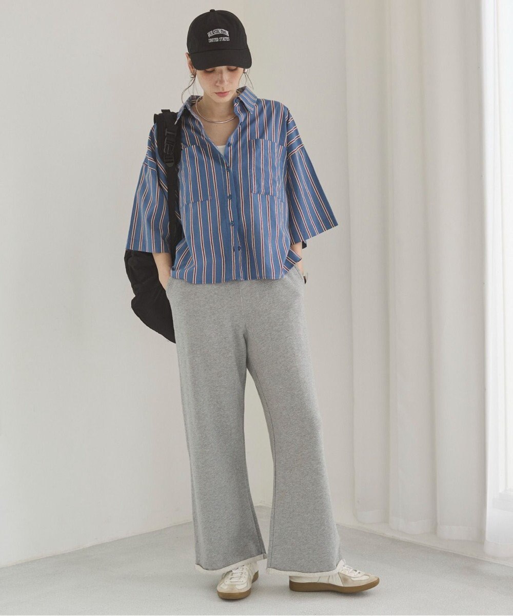 WEGO 【ANGIE VINTAGE/セットアップ対応】ワイドスウェットパンツ 