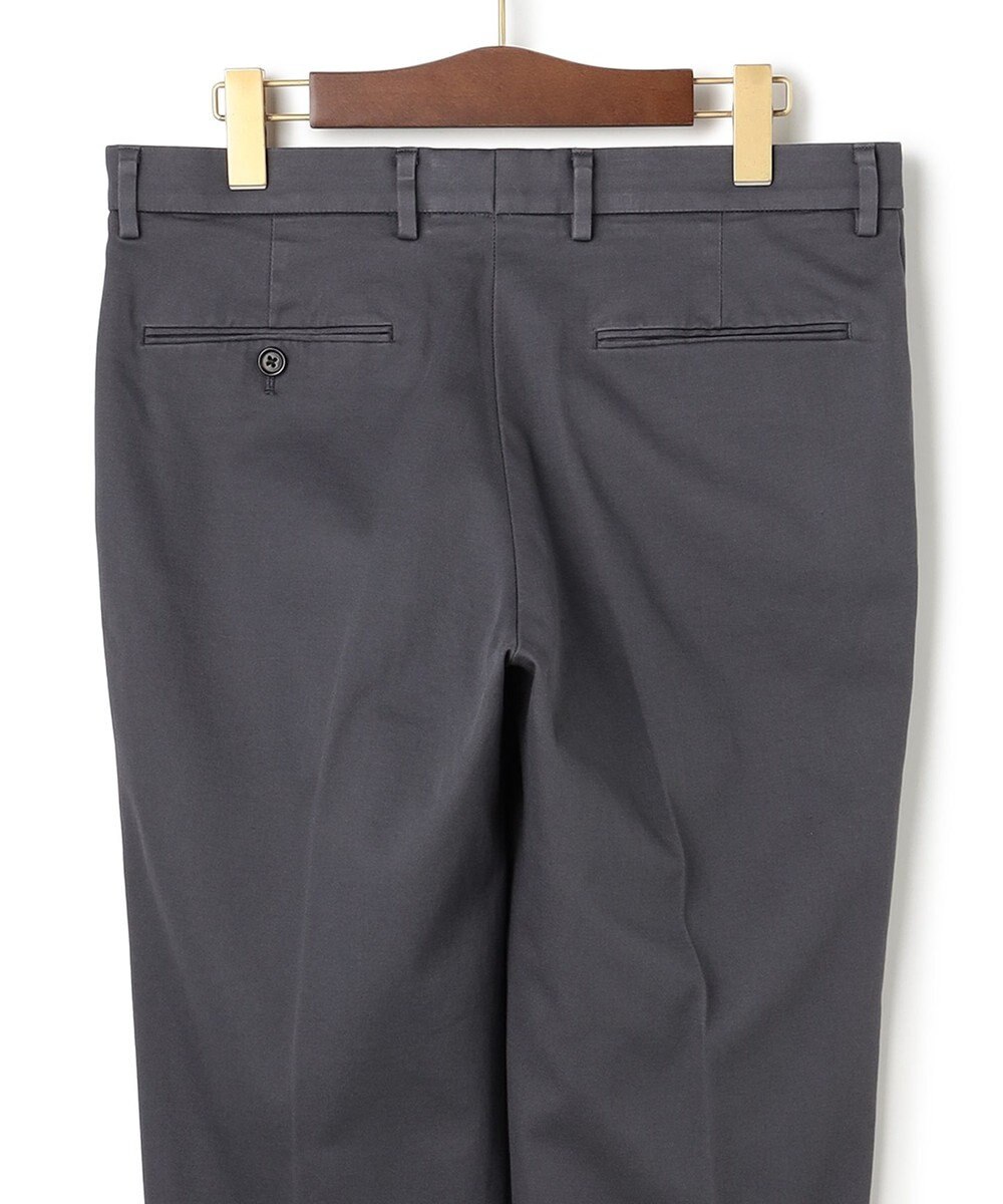 J.PRESS MEN 【ストレッチ】トリコチン ステムテーパード パンツ 