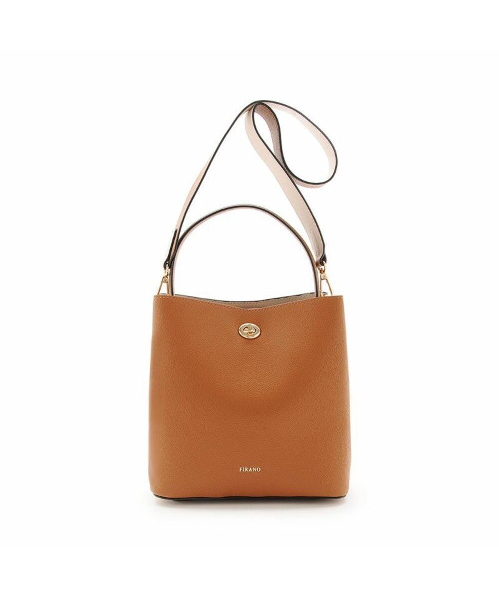 MioFIRANO ツイストロックボックスハンドバッグ 3WAY　FIRANO フィラノ 