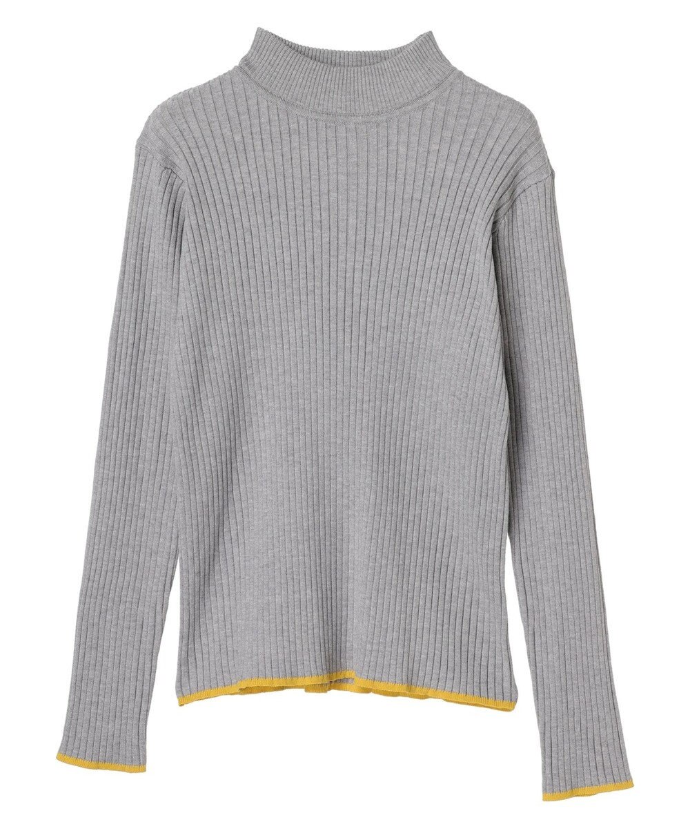 Green Parks ・ＥＬＥＮＣＡＲＥ　ＤＵＥ　ハイショクリブハイネックニット 